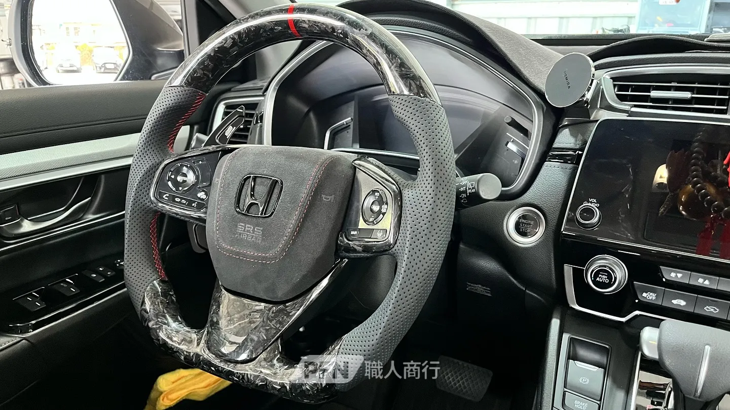 〔HONDA CRV〕鍛碳方向盤