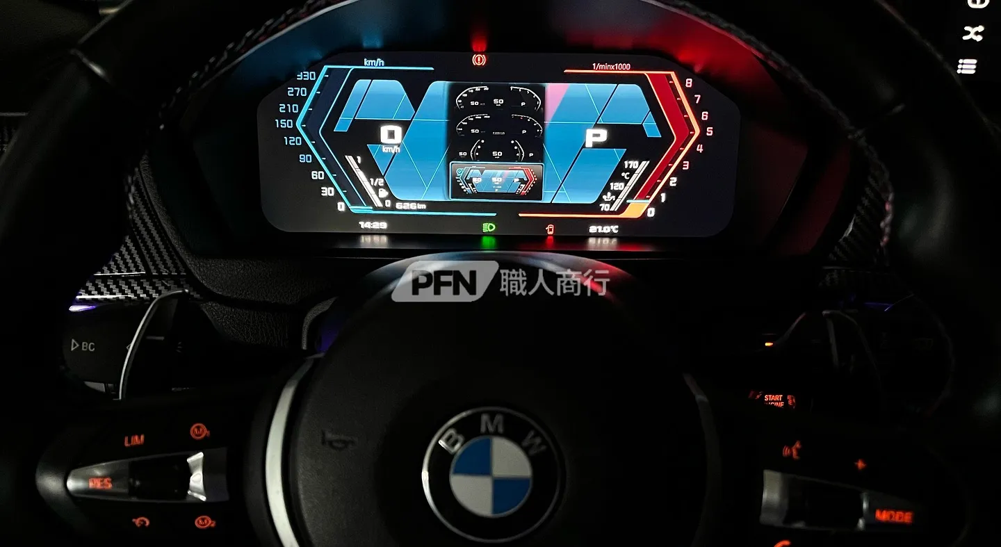 〔BMW F30〕升級液晶儀表板