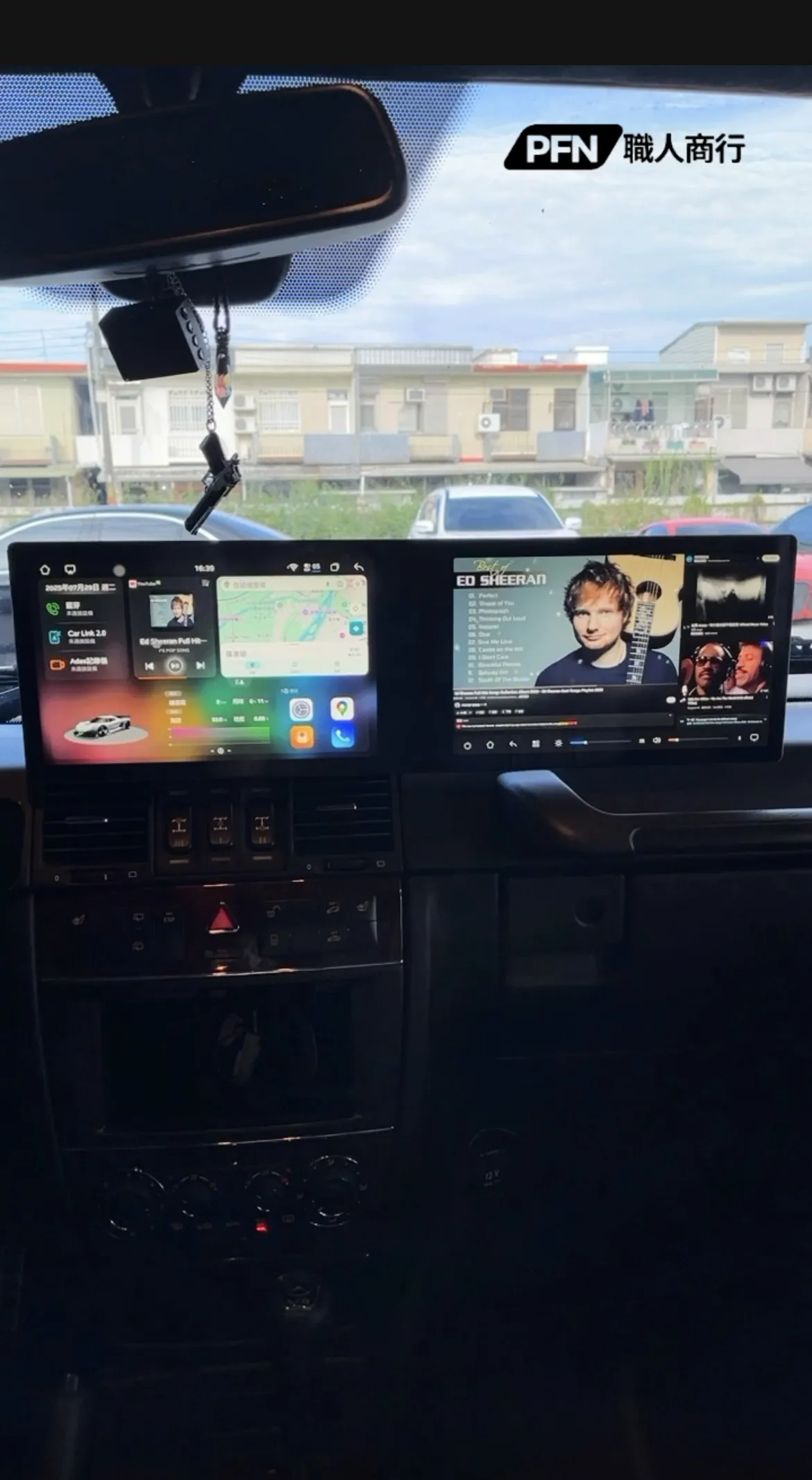 Benz賓士G550升級雙螢幕環景系統