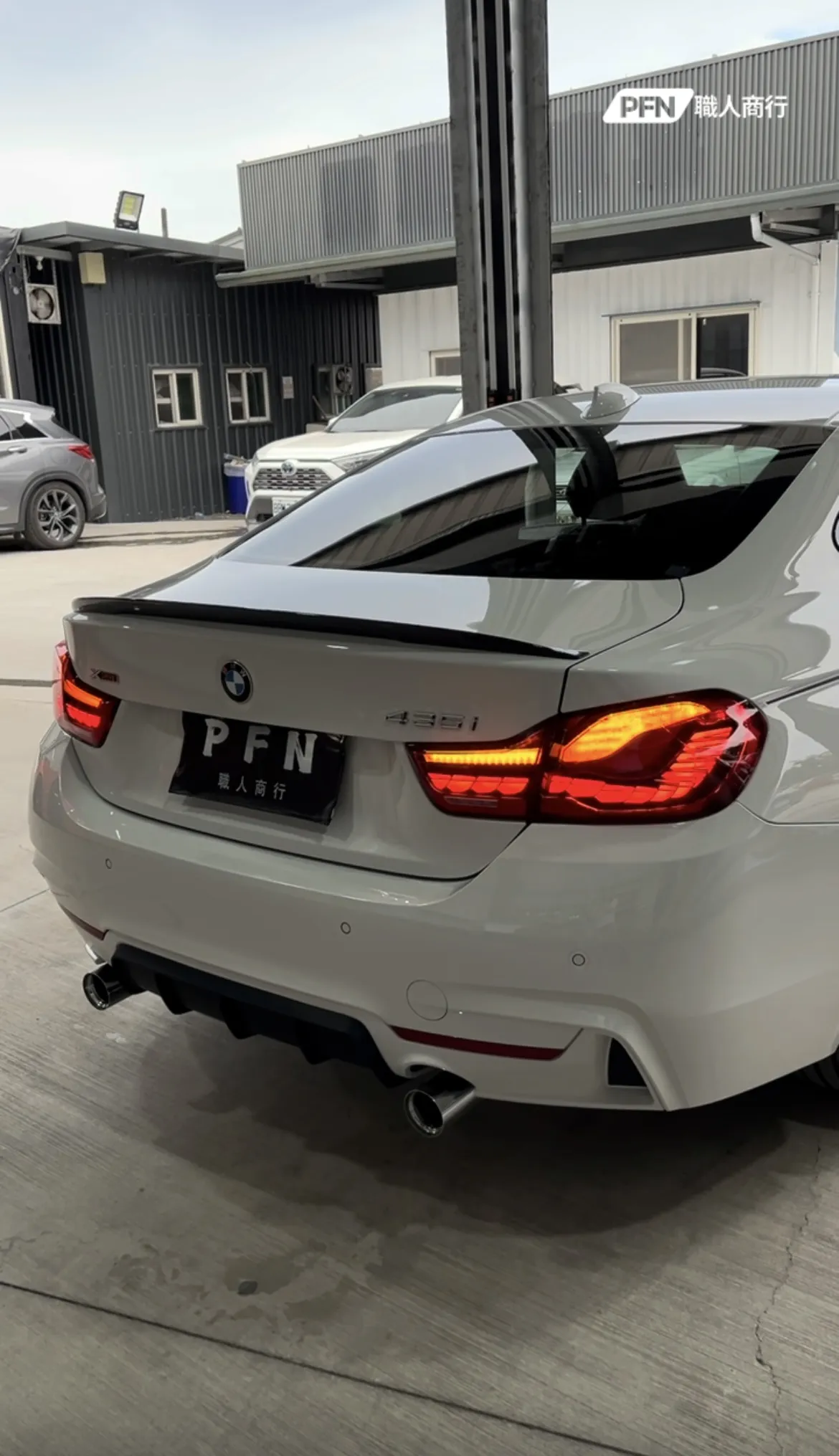 BMW 435i Coupe F32 龍鱗尾燈改裝