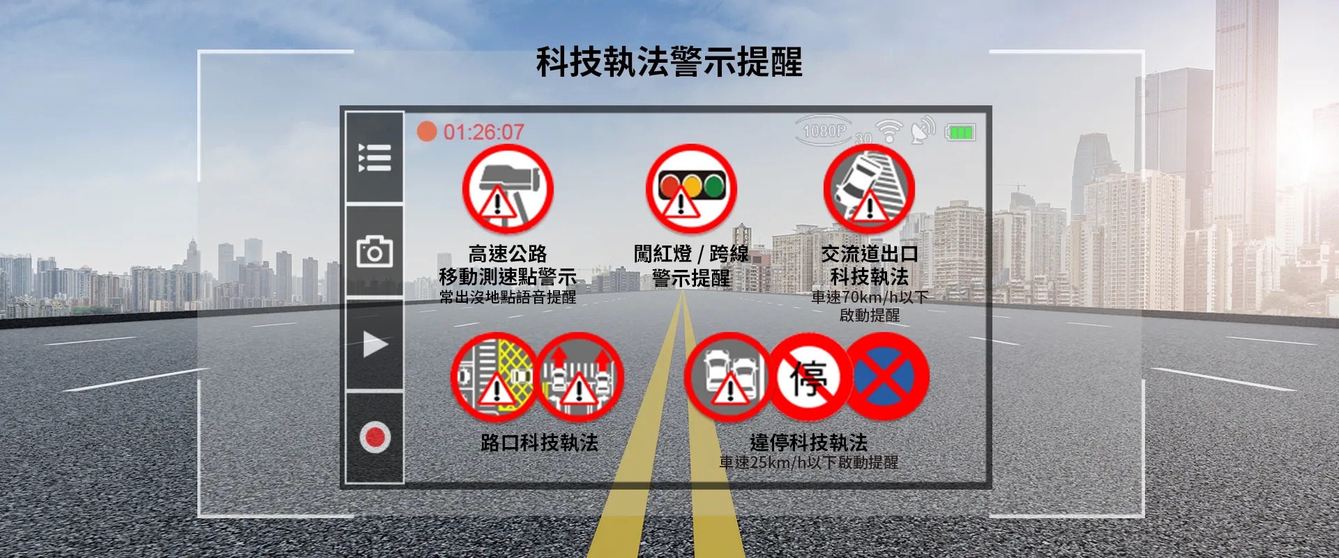 快譯通M989-S WiFi 前後 2K+HDR 電子後視鏡