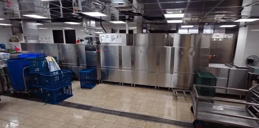 履帶式商用洗碗機-新北市私立裕德雙語高級中學