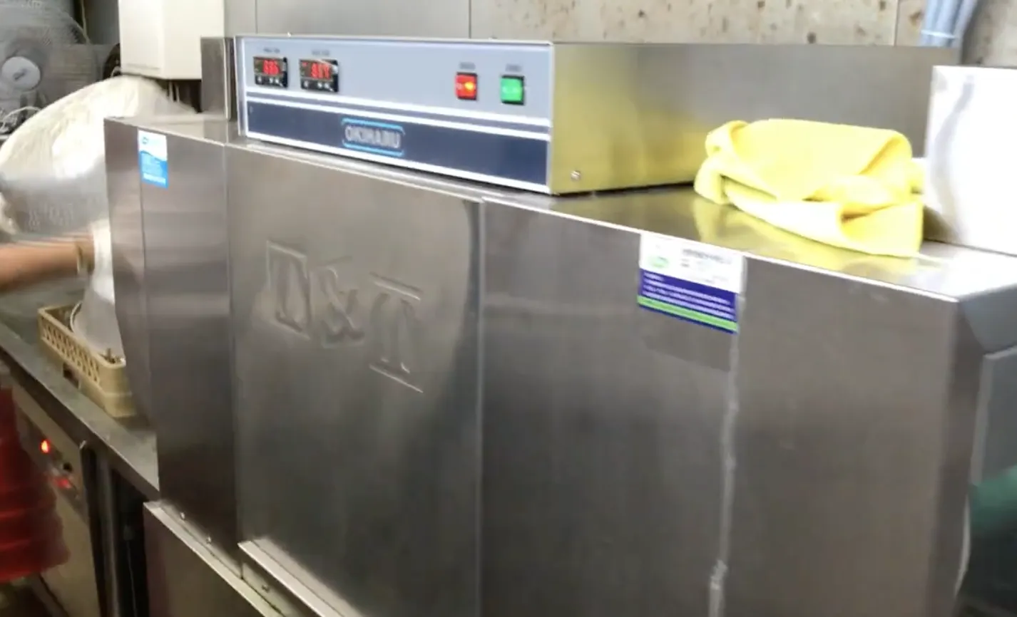 籃框式商用洗碗機-淡水漁人碼頭魚藏海鮮宴會廣場