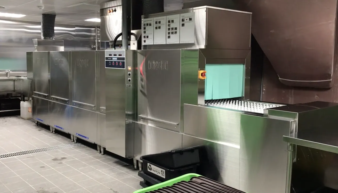 履帶式洗碗機-華碩電腦企業總部新廠