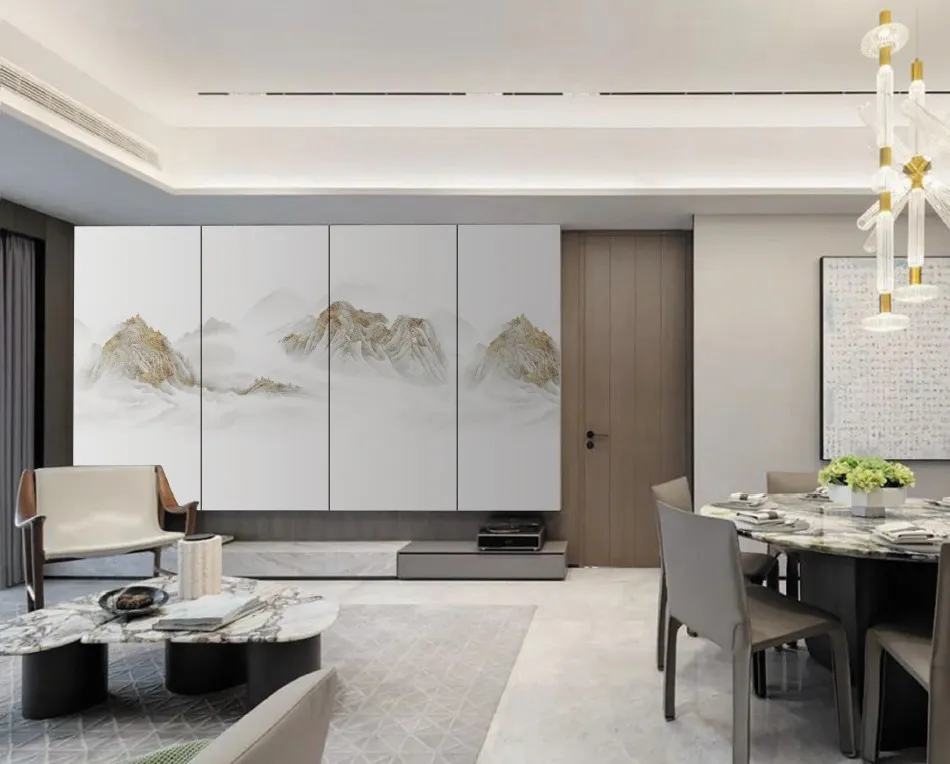 無限連紋 |日照金山