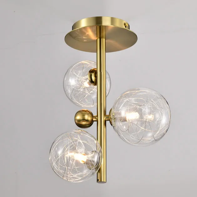  璀璨時光吸頂燈-金色 