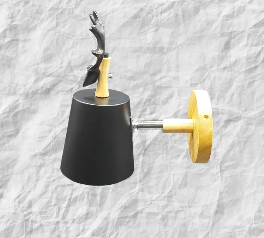 鹿角壁燈(有兩色)