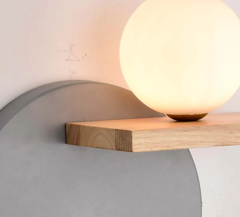 松柏嶺和光壁燈