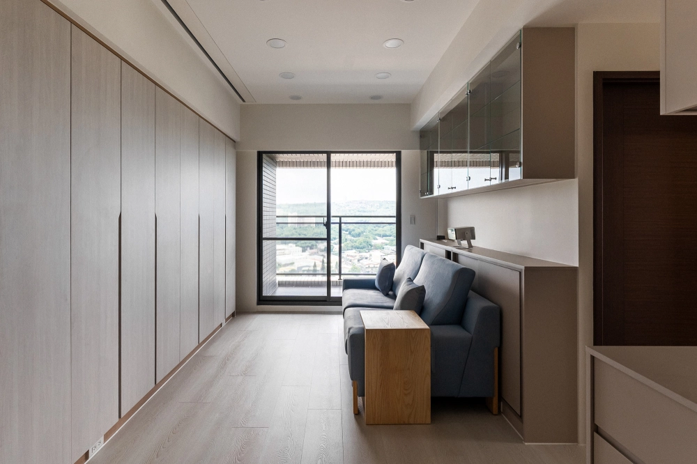 3房1廳1衛 • 23坪｜台中室內設計/新成屋設計/日式風