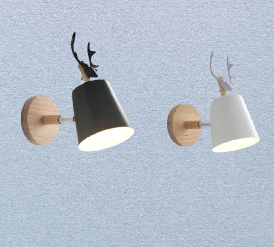 鹿角壁燈(有兩色)