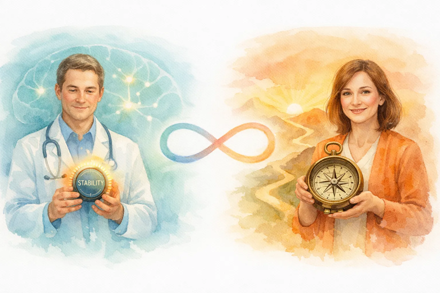 心理師教你如何評估該看身心科還是心理諮商，桃園、鶯歌心理健康指南圖示