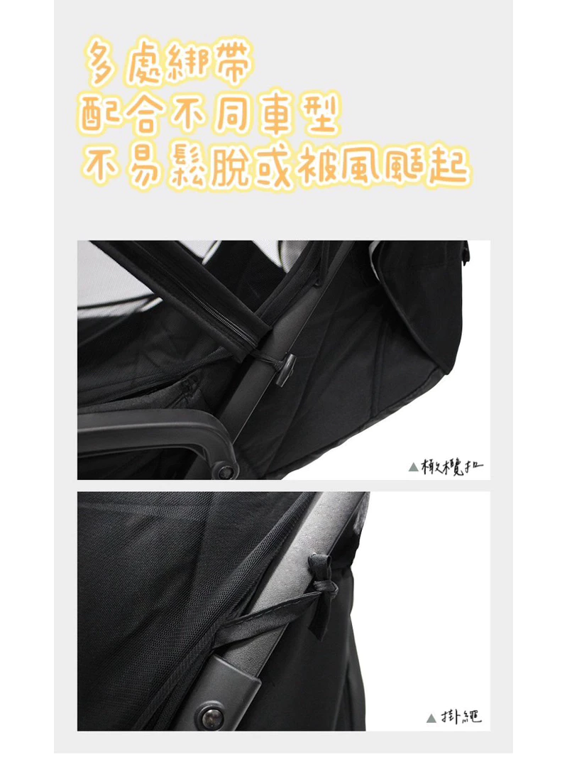 【六角網眼】嬰兒車蚊罩 加密網紗 手推車蚊罩 蚊帳 提籃 嬰兒蚊帳 推車蚊罩 全罩式蚊罩 通用型蚊罩