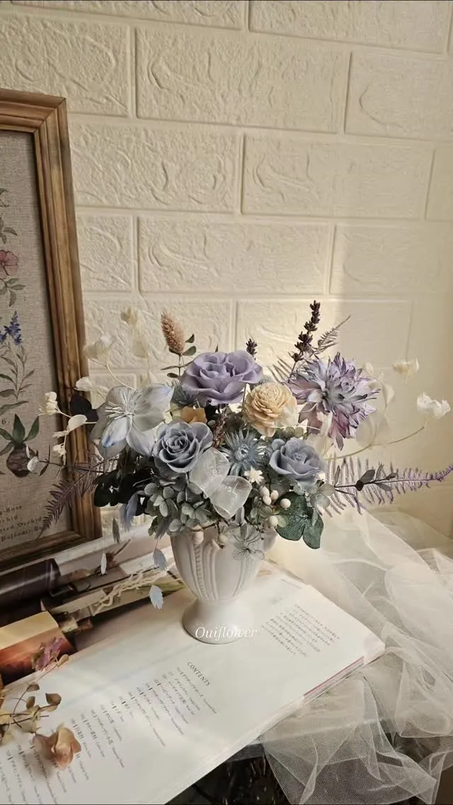 花與話，都是溫柔的語言。