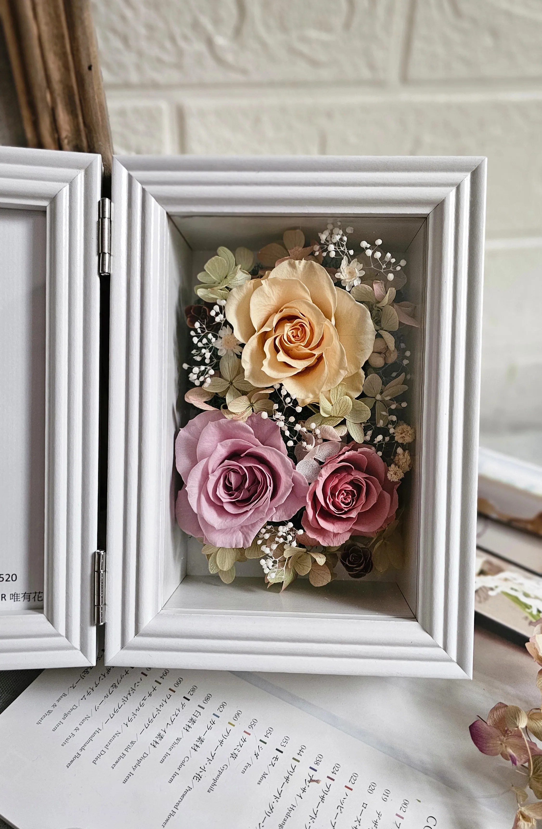 柔光記憶-永生花相框
