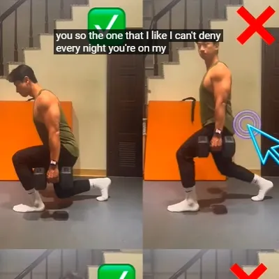 弓箭步（分腿蹲）步驟