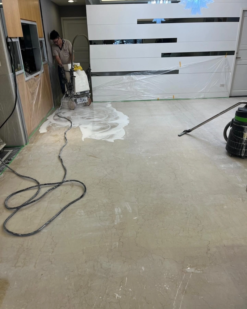 桃園-住家大理石翻新案