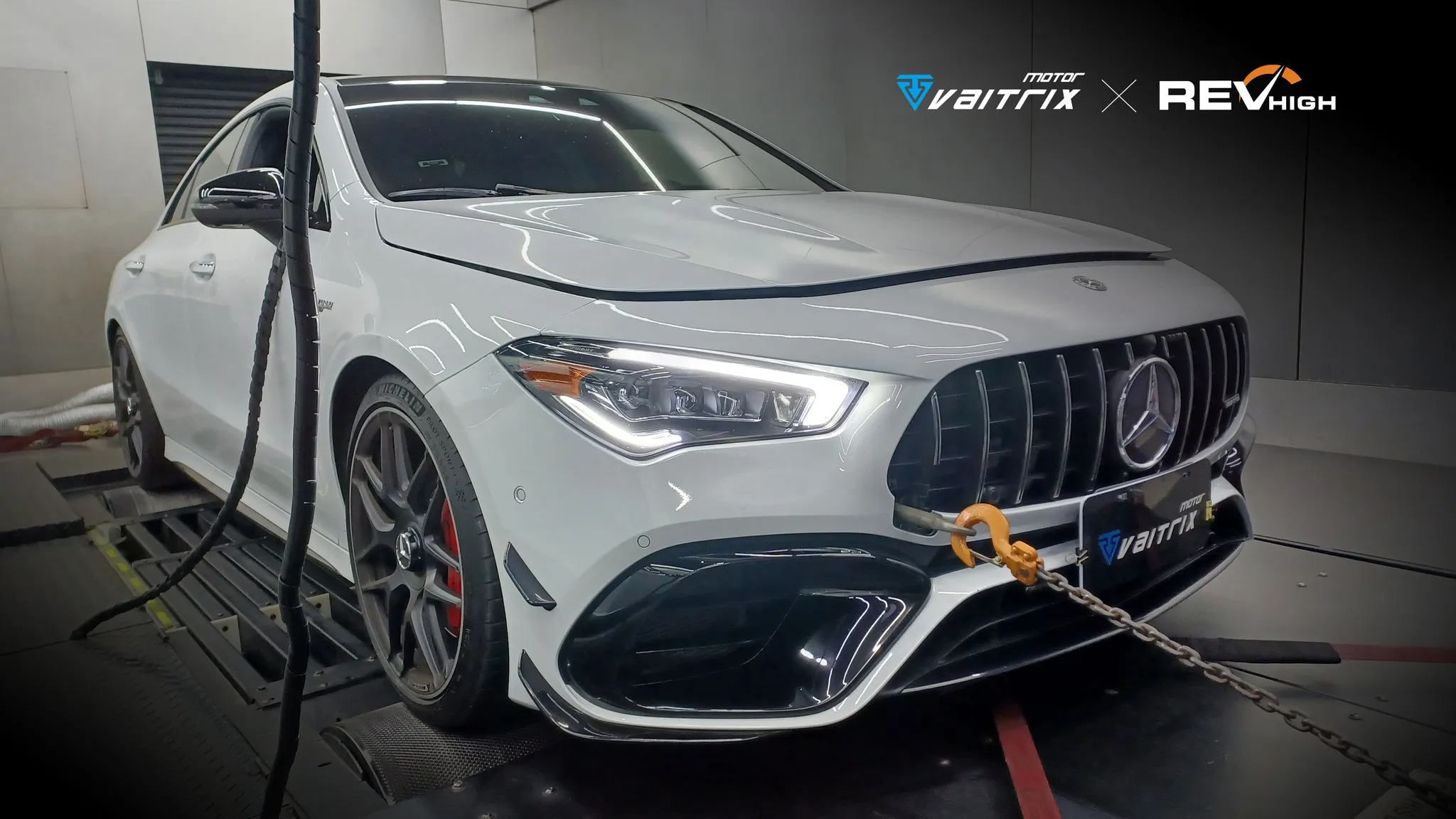VAITRIX | 汽車改裝電腦 | 動力改裝 | Mercedes Benz AMG CLA45 | 內寫 | 客製化調整