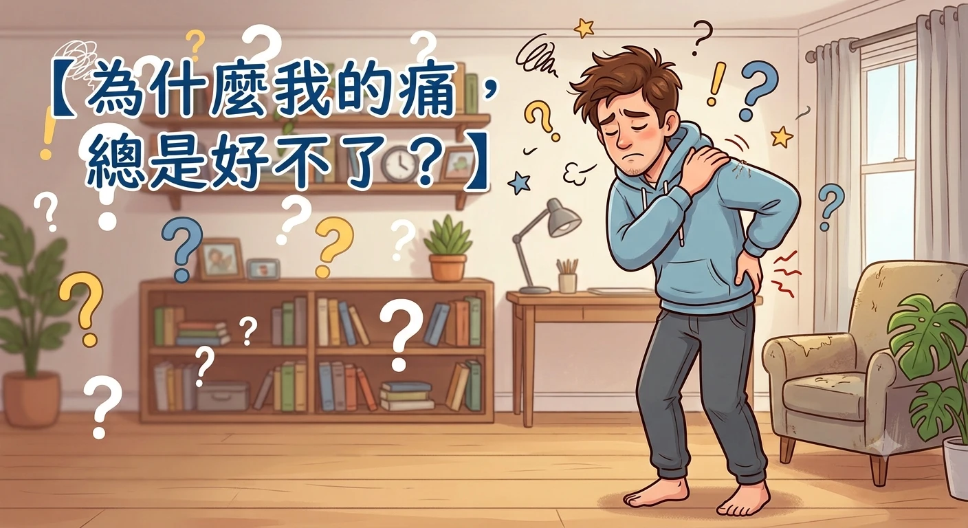【為什麼慢性疼痛好不了？帶你認識「大腦與動作」的隱藏科學！?】