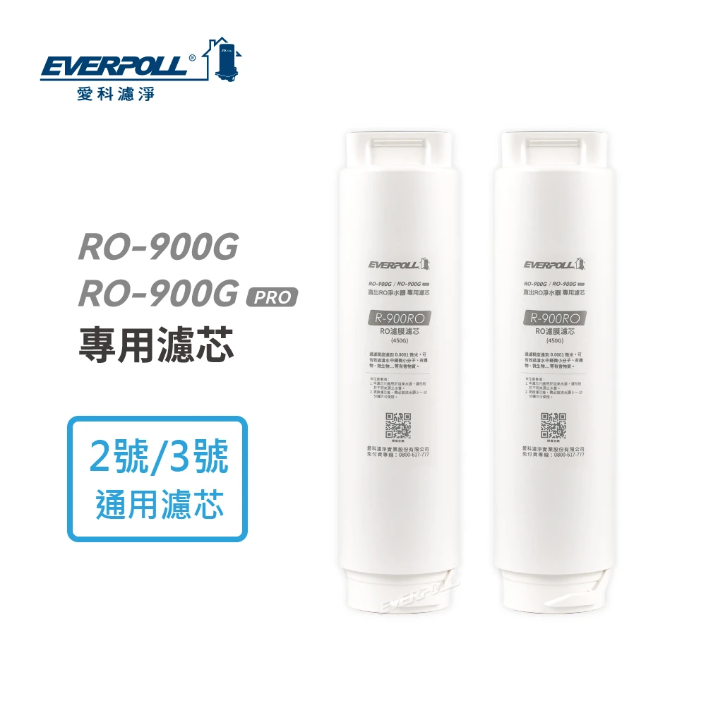 RO-900RO RO濾膜濾芯(2入組)