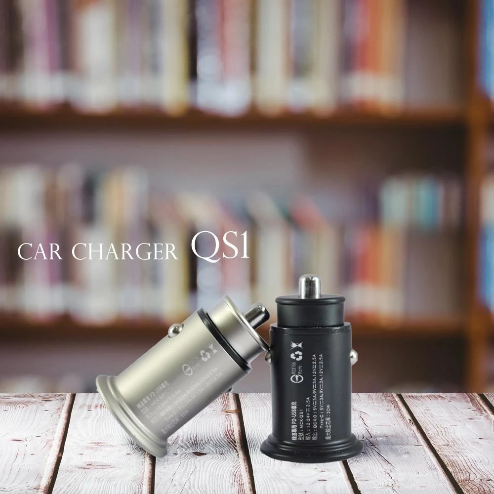 極速專用 PD+QC 快充車充 PD+QC快充27W 車用充電頭 點菸器 台灣製造【保固一年】