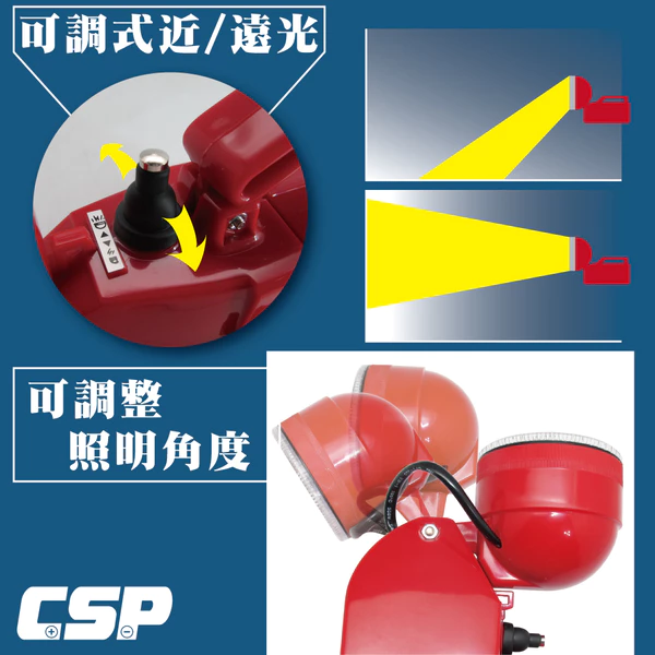 【CSP】好眼光ZC-301全自動充電式遠照燈(適合用於手提燈/工作燈/露營燈/照明燈..等)