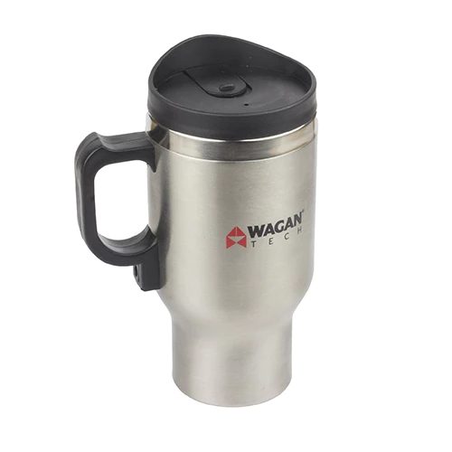 WAGAN 加熱馬克杯(6100) 加熱保溫杯 雙層不鏽鋼 65度 保溫杯 馬克杯 車用加熱杯 加熱牛奶 車用保溫杯