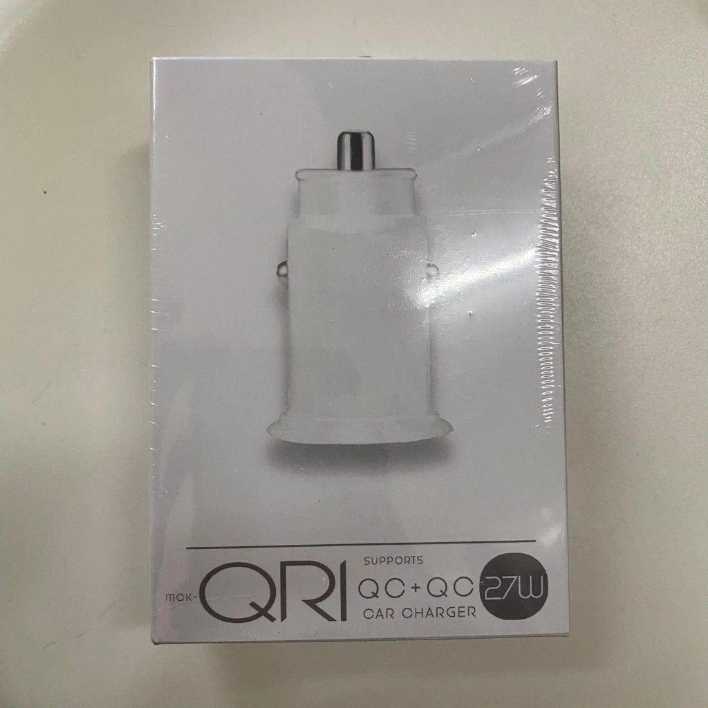 極速專用-雙QC-USB車充 車用充電器 快充 MCK-QR1 BSMI認證 台灣製造【保固一年】