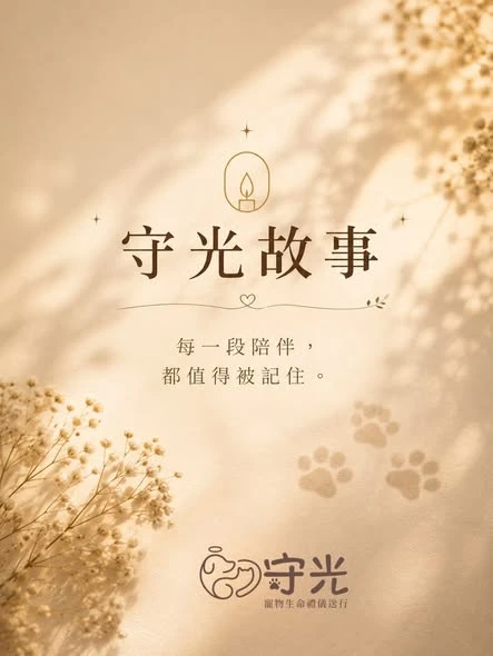 波波，謝謝你曾經來到姊姊的生命裡。
