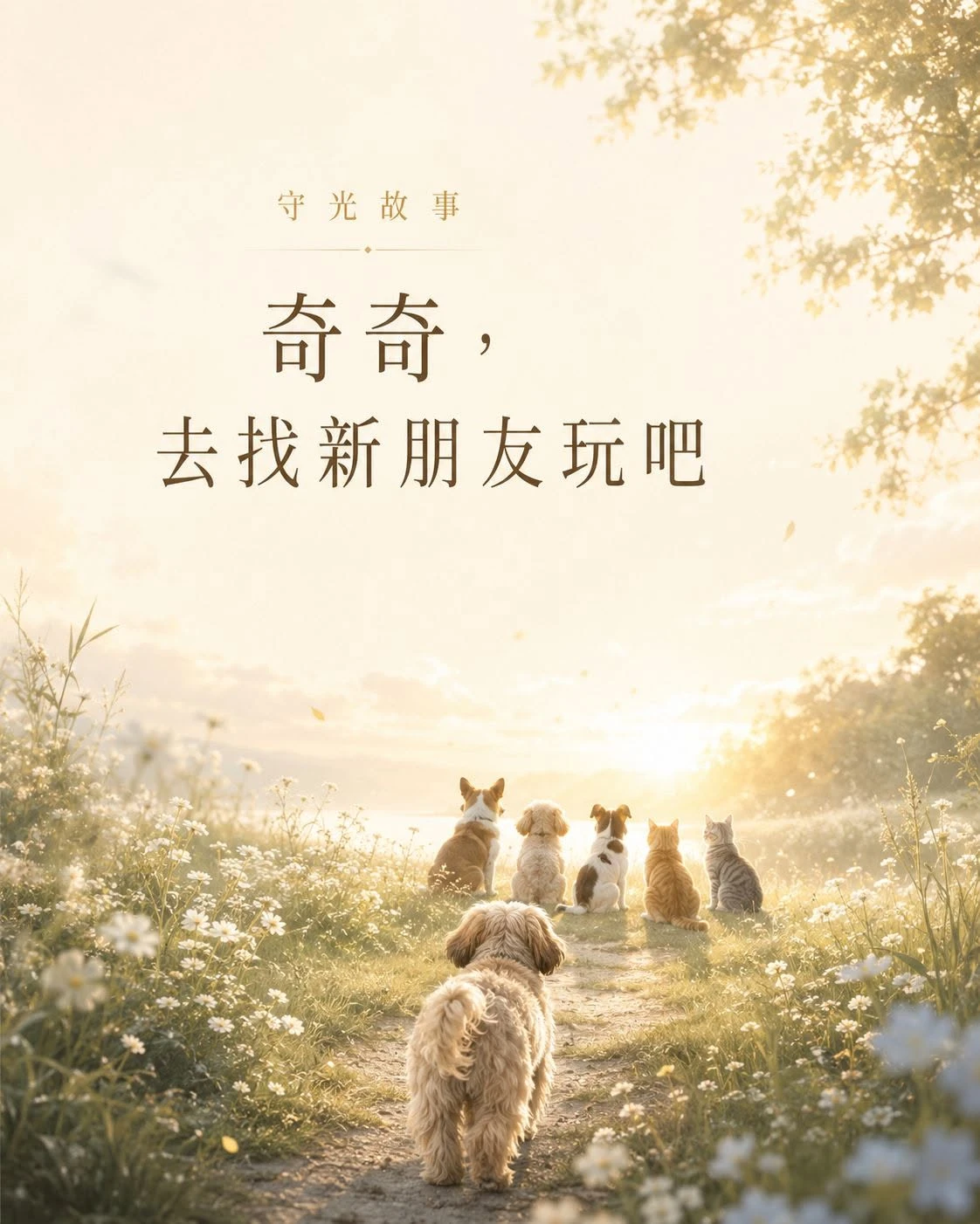 奇奇，去找新朋友玩吧