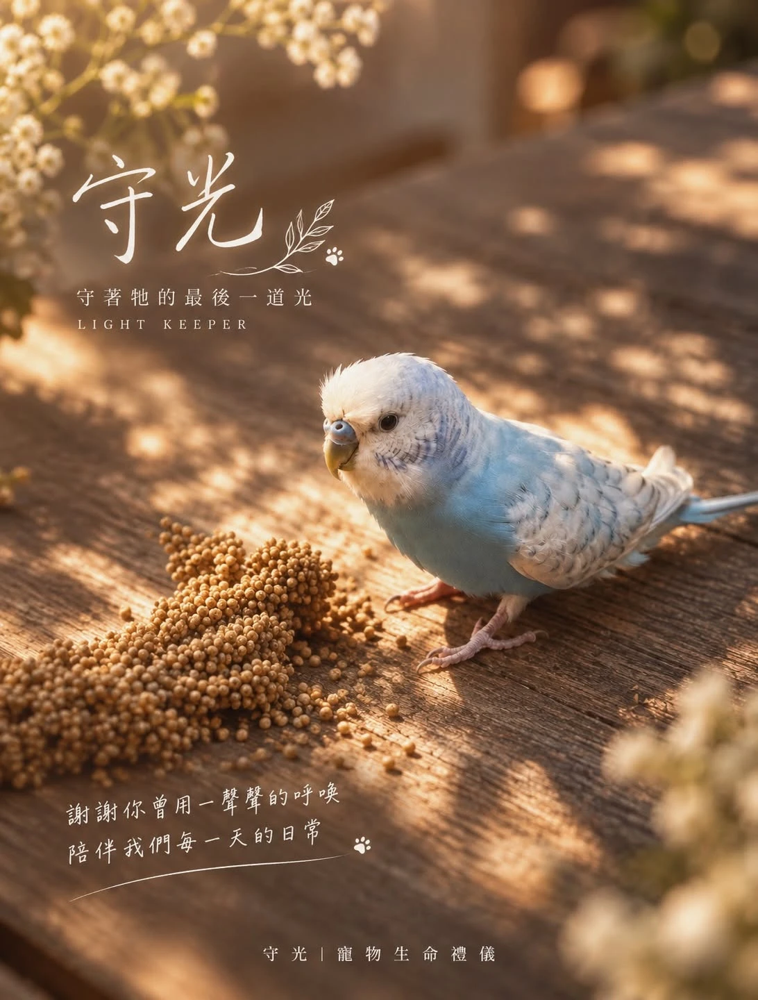 謝謝每一位家屬對我的信任
