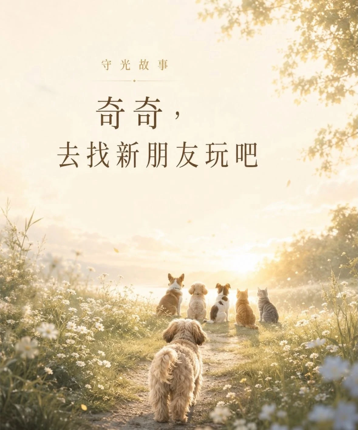 奇奇，去找新朋友玩吧