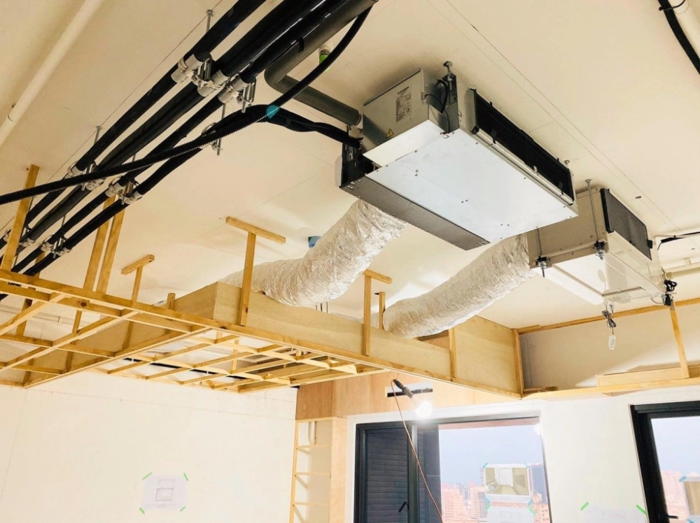 分類範例-全熱交換器施工