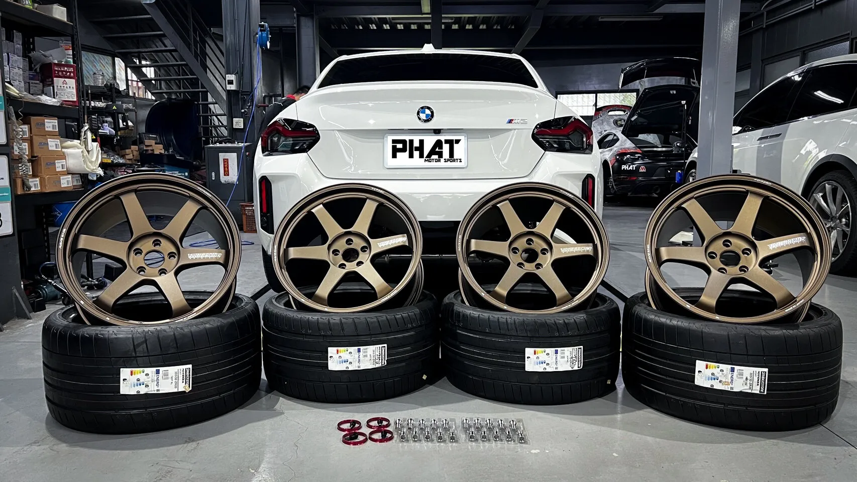 Rays Volk Racing TE37 Ultra M-Spec 20'' Bronze BMW G87 M2
