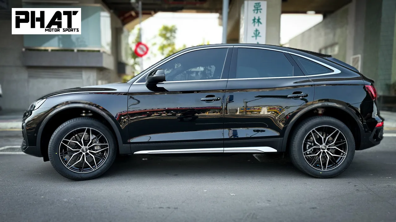 VARRO VD40X 旋壓式鋁圈 黑底車面   2022 Audi Q5 40TFSI