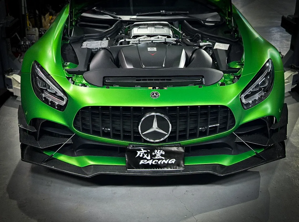 德國Tikt Performance 全碳纖維兩側風刀 Mercedes Benz AMG GT-R