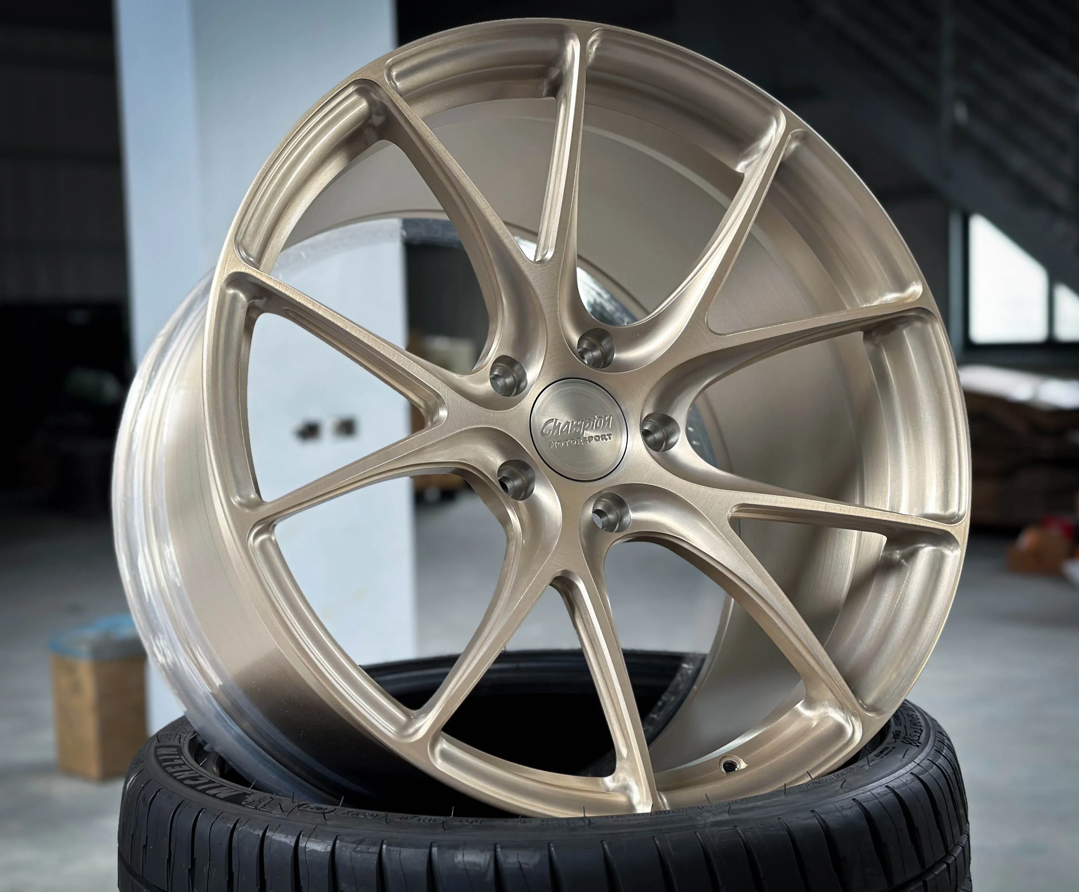 Vossen x Champion Motorsport 聯名鍛造系列 RS74 鍛造鋁圈