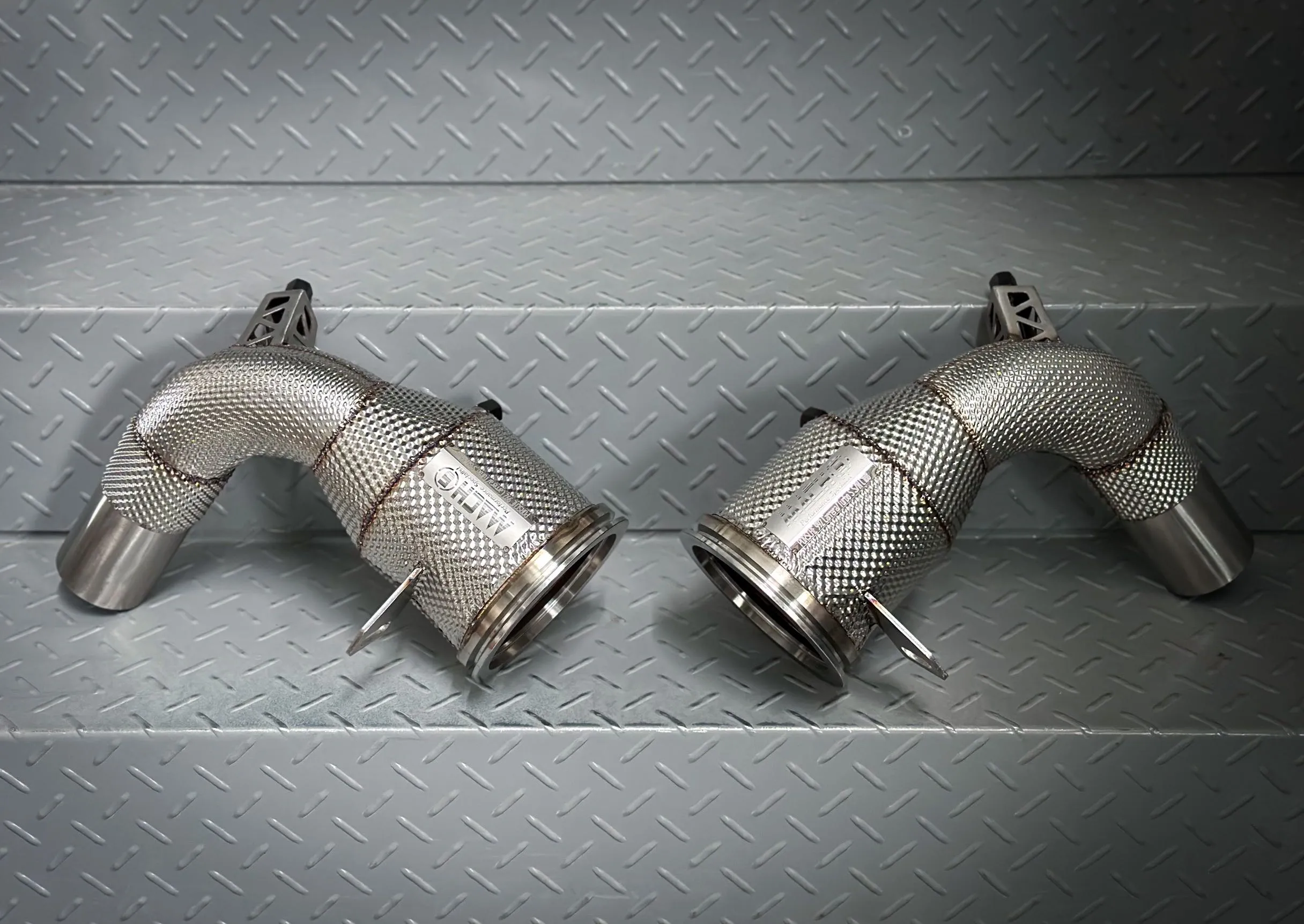 Mach5 Performance 高流量隔熱當派 Downpipe Porsche 992.1 carrera 3.0