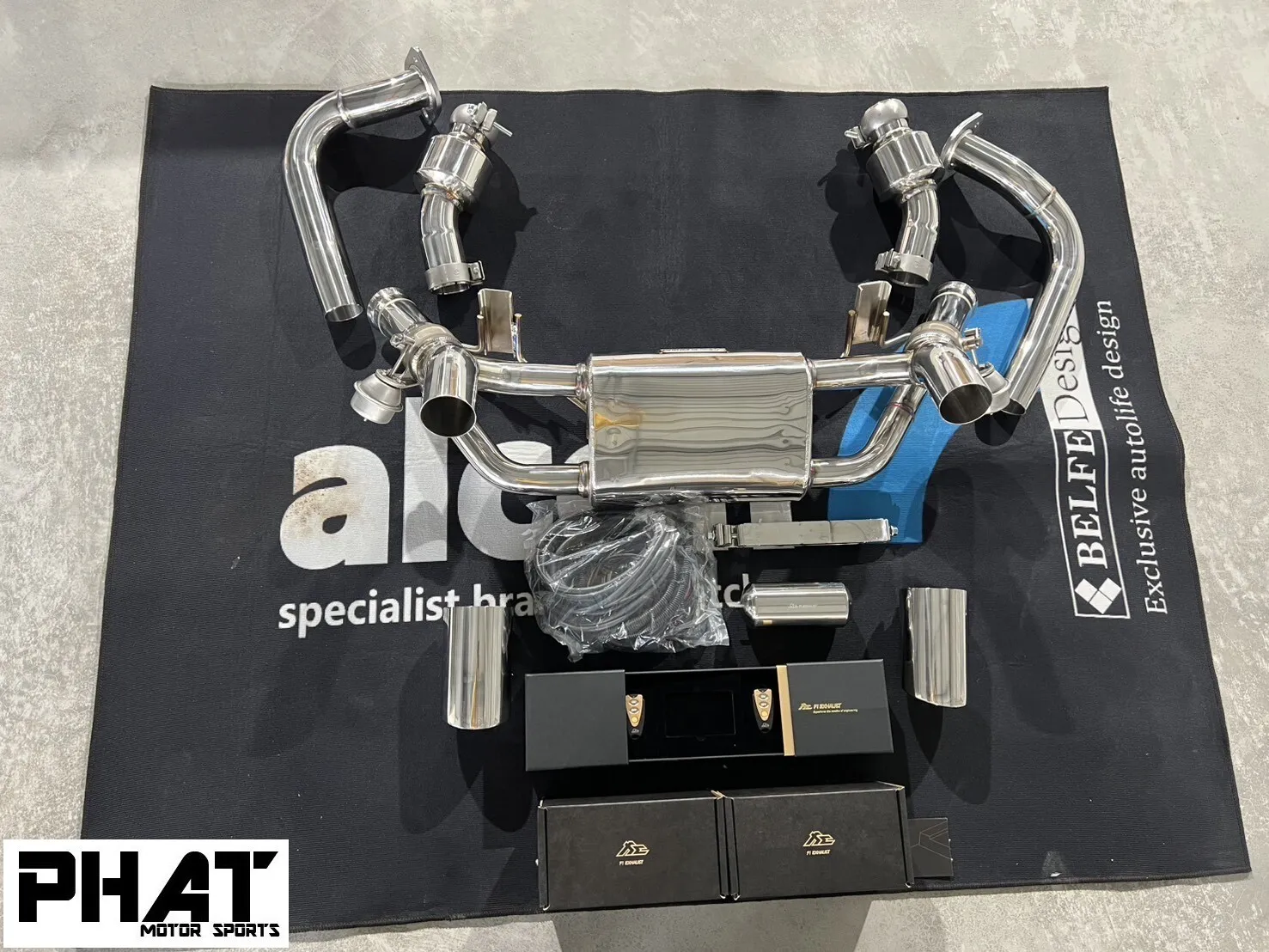 Fi EXHAUST Porsche 718 GTS 2.5 尾段排氣管