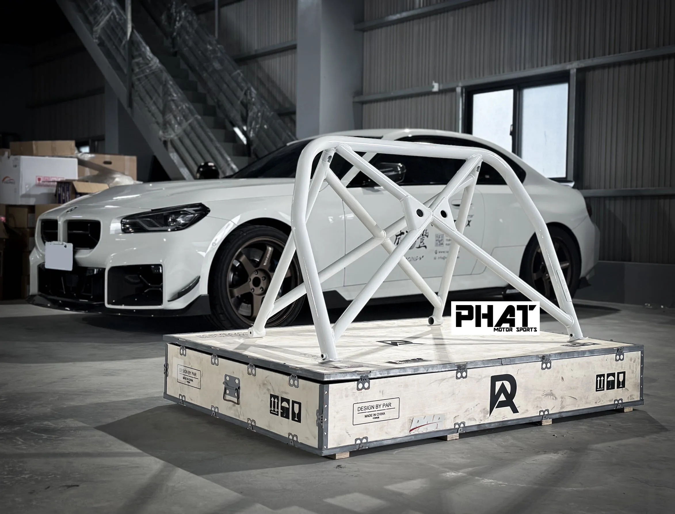  PAR 鉻鉬合金鋼可拆卸防滾籠 適用:BMW G87 M2