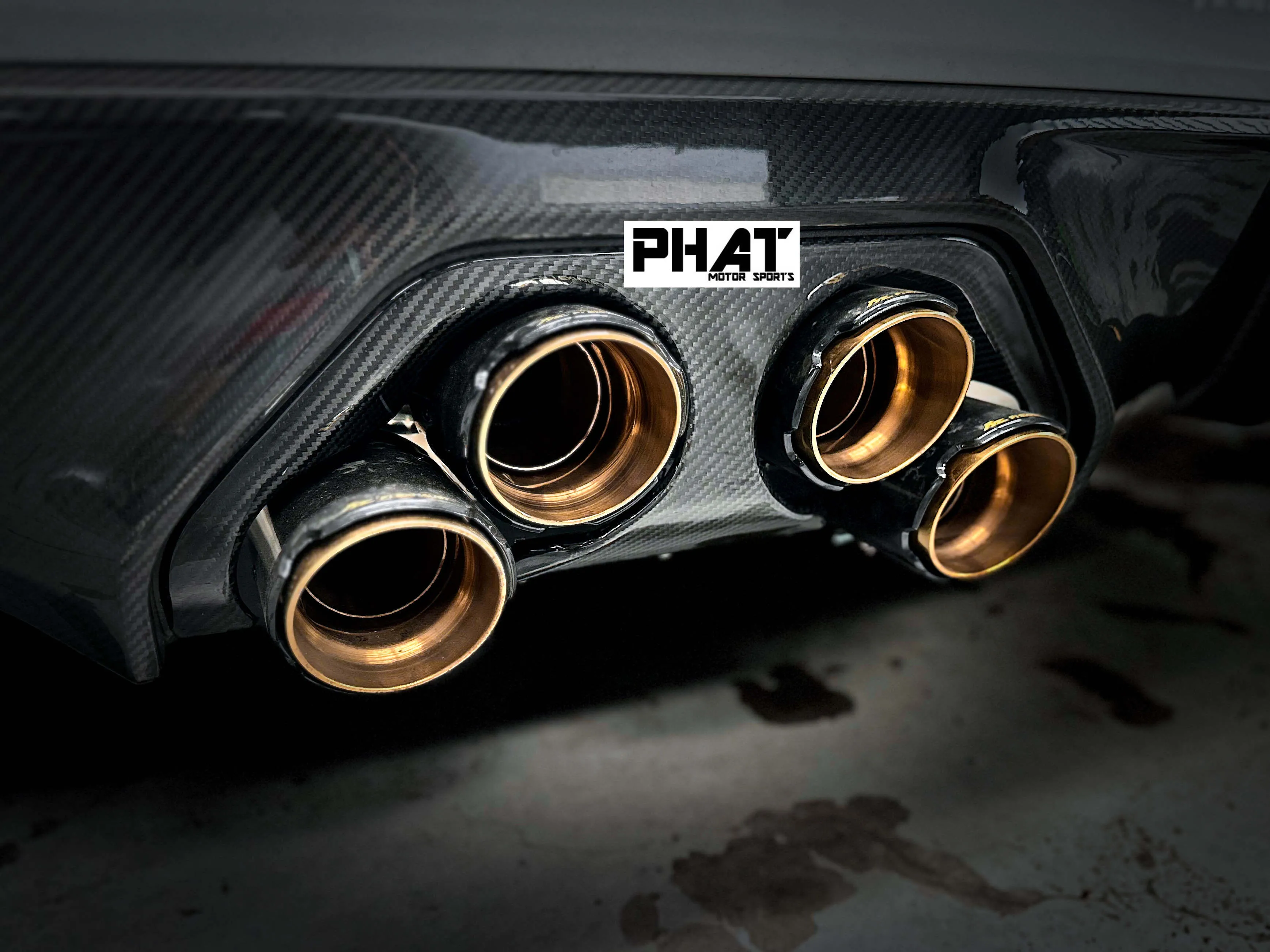 Fi EXHAUST BMW G80 M3 S58  中尾段排氣管