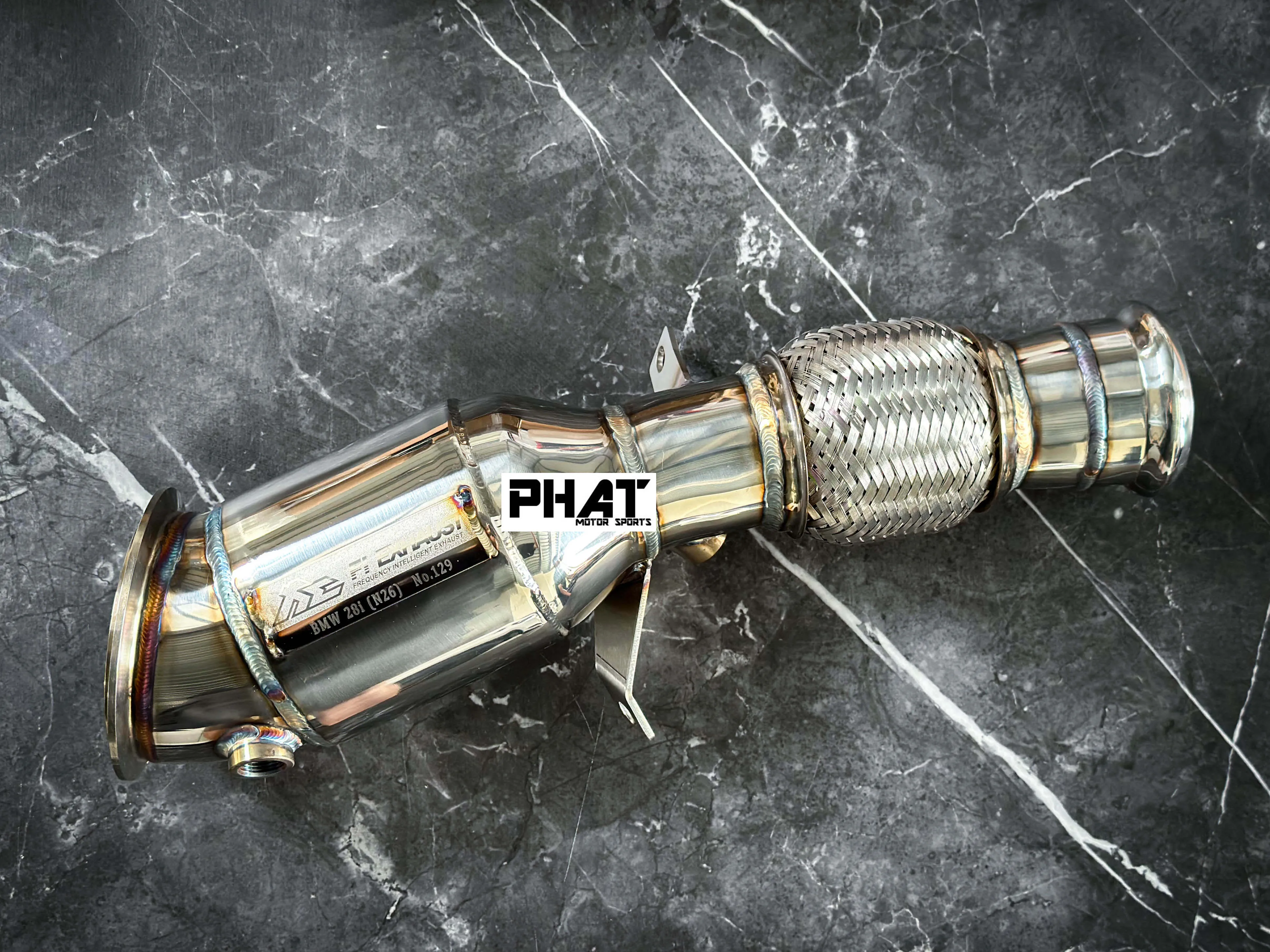 Fi EXHAUST BMW F36 428 N20 Downpipe 當派 頭段