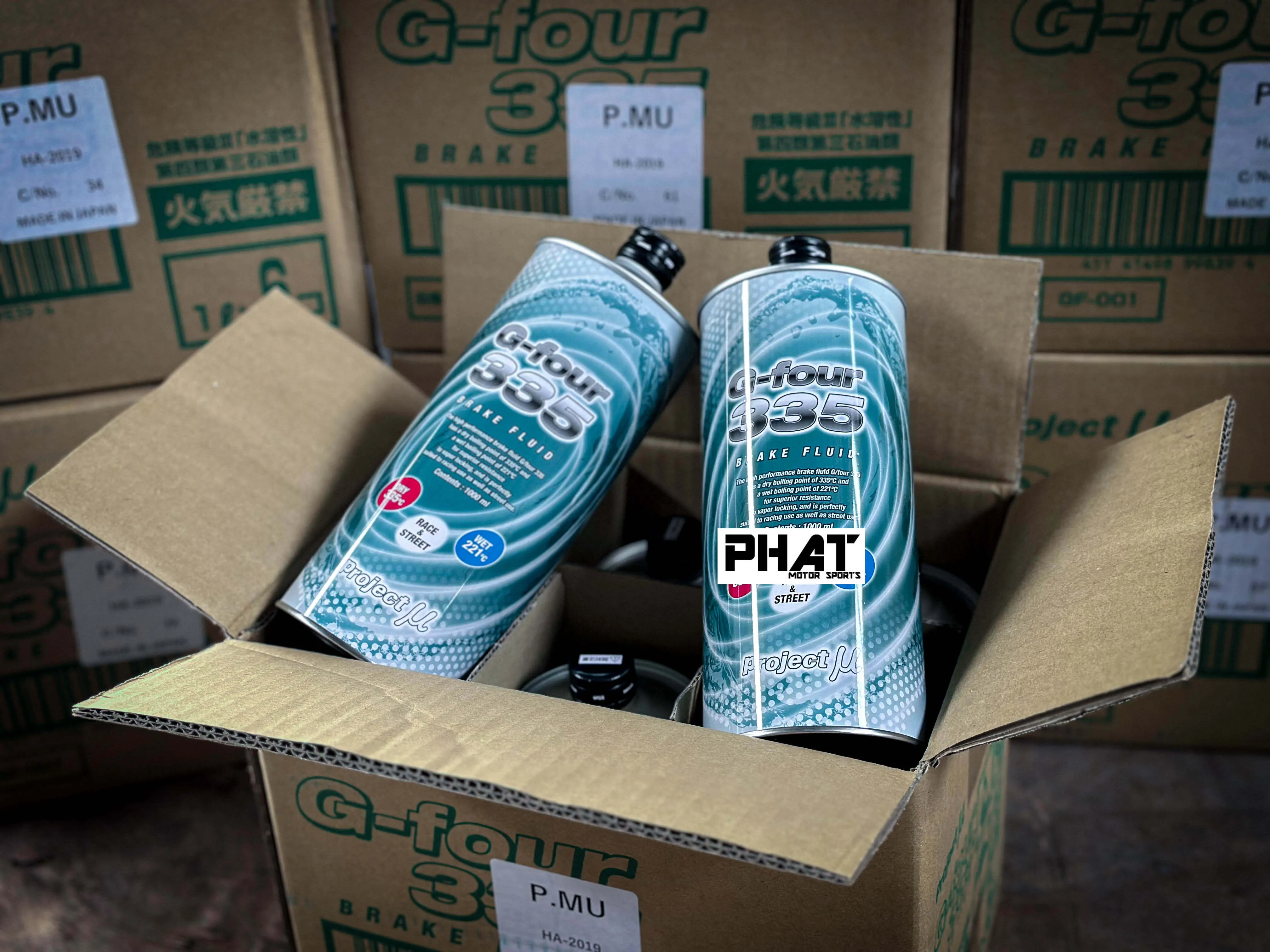 日本 Project Mu G-Four 335 Brake Fluid 賽車級高性能煞車油