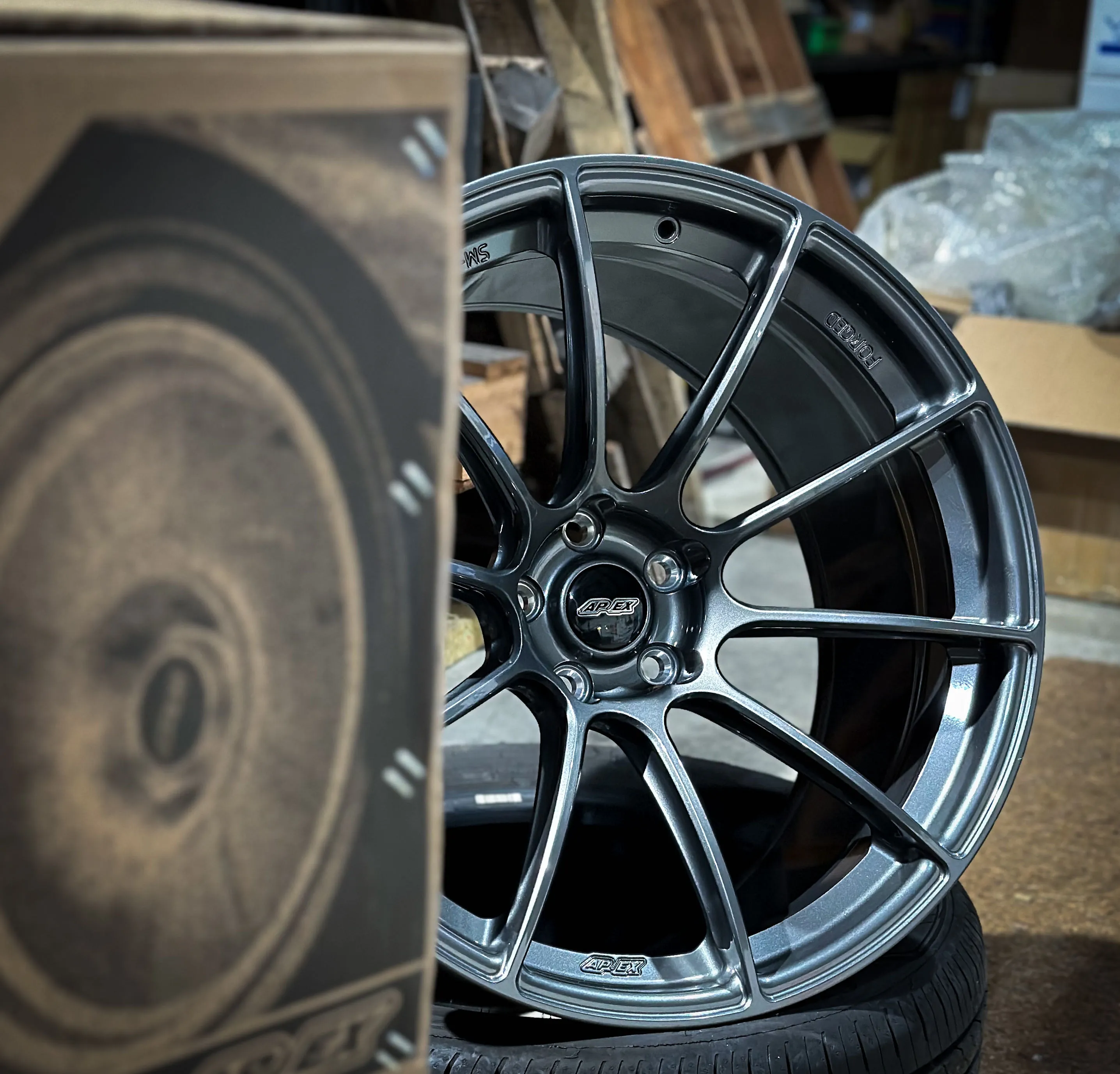 Apex wheels VS-5RS 輕量化賽道專用 鍛造鋁圈 19x10 20x11 BMW G87 M2/G80 M3/G82 M4 