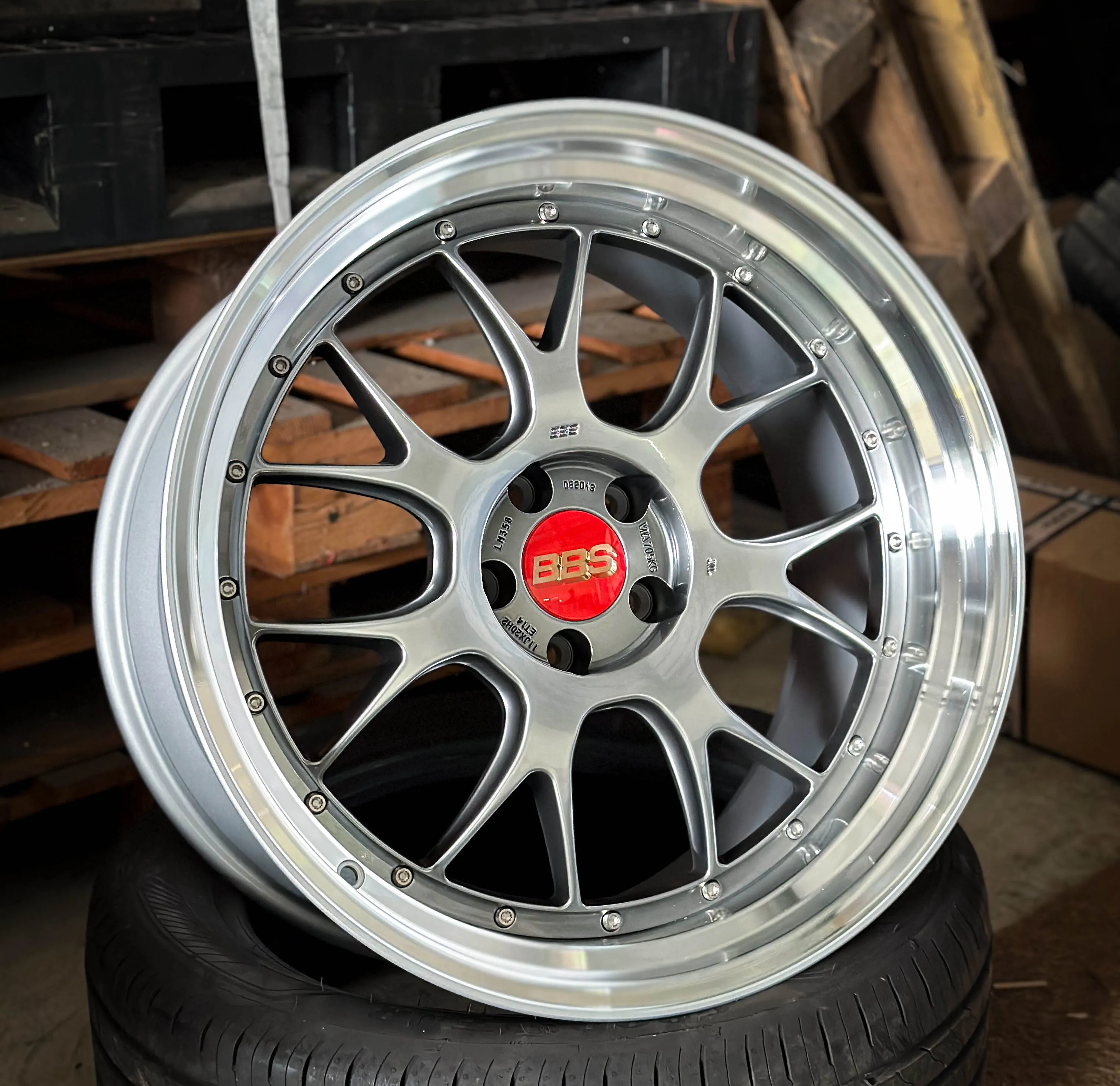 BBS LM-R DB-SLD 雙片式鍛造鋁圈 20x10 ET12/20X11 ET14前後配 BMW G87/G80/G81/G82 M2/M3/M4