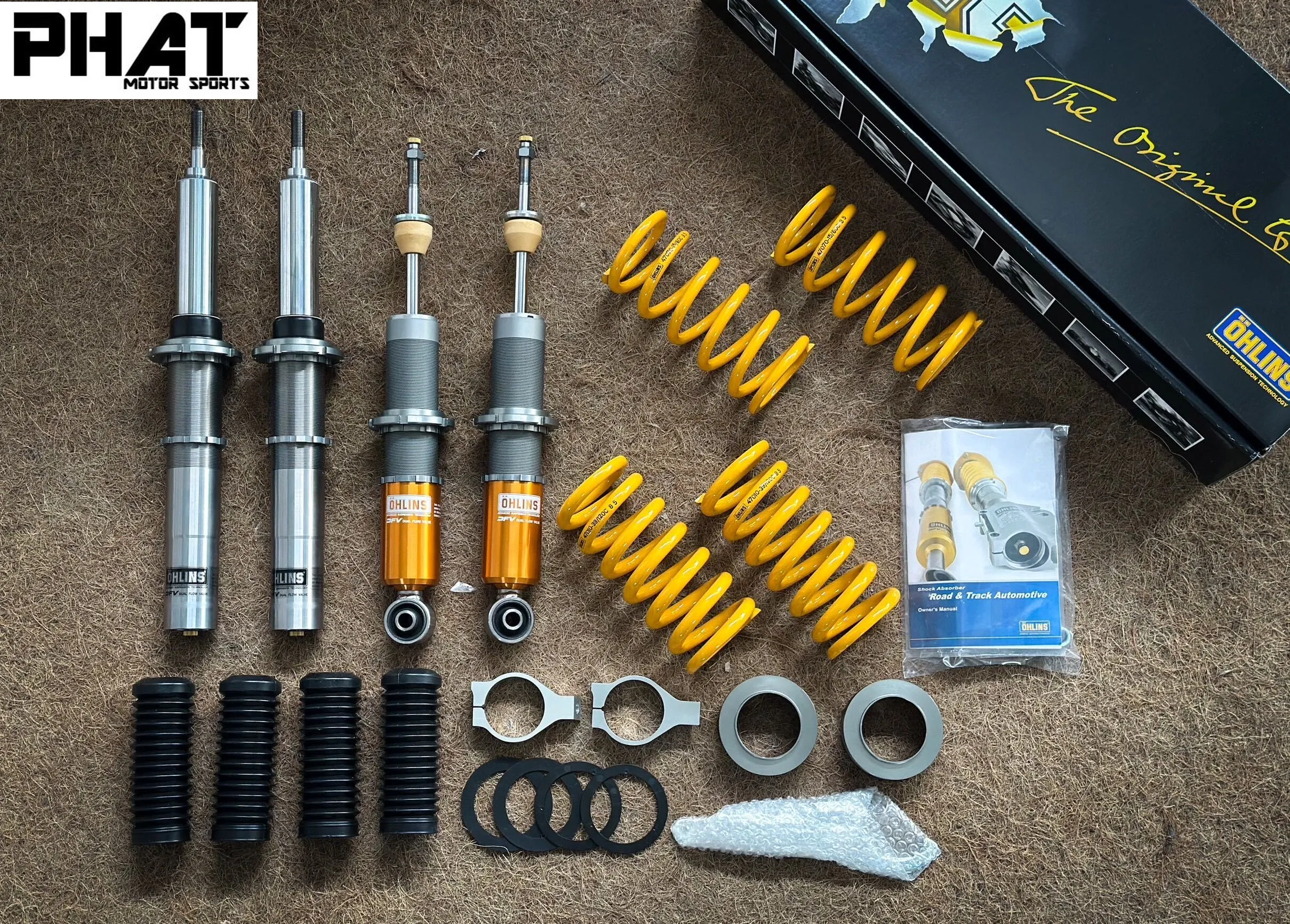 瑞典 OHLINS ROAD&TRACK DFV可調避震器 適用:PORSCHE CARRERA 996