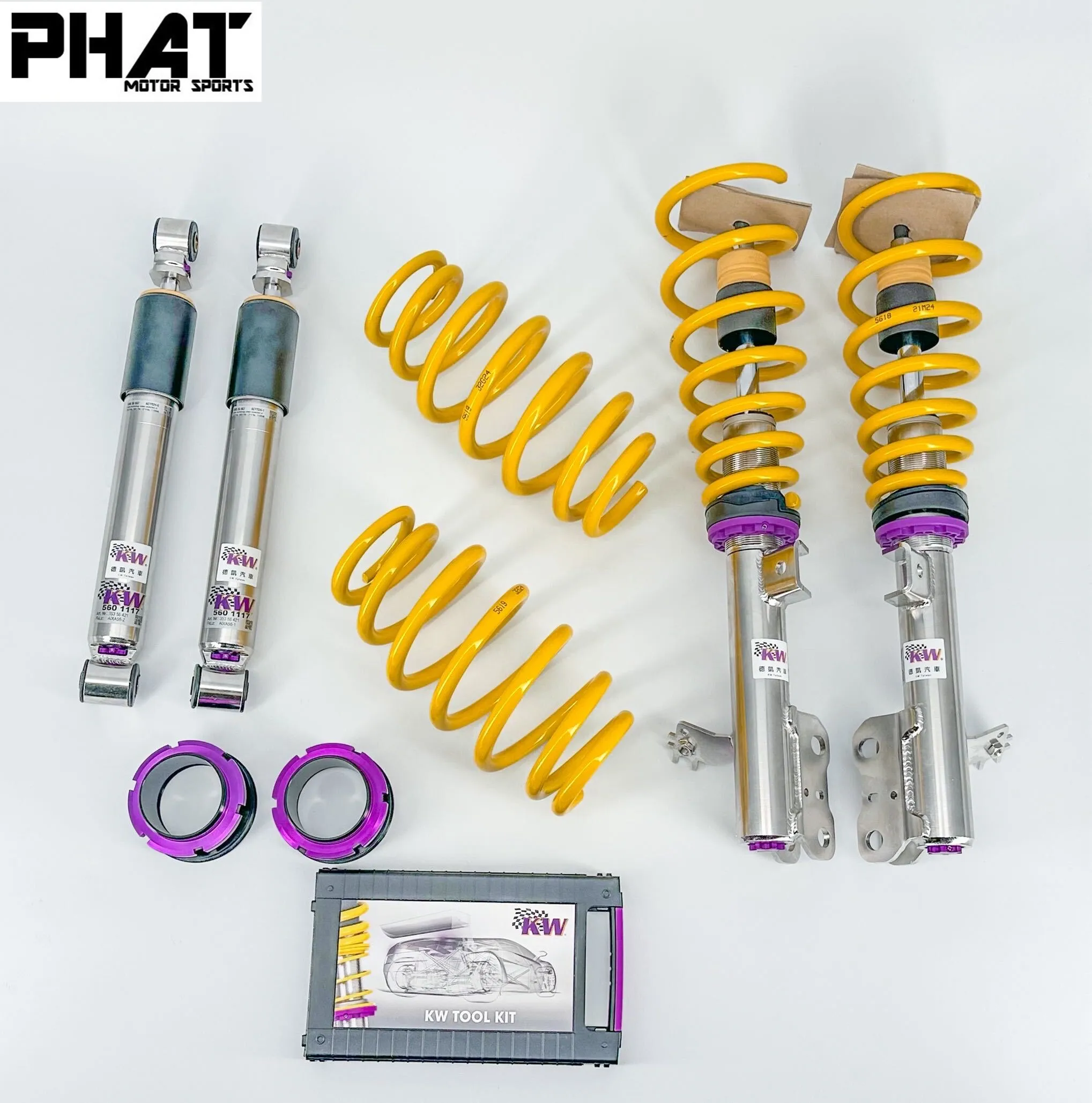 KW suspensions 高低軟硬可調避震器 V3街道版 適用:TOYOTA SIENNA 2.5