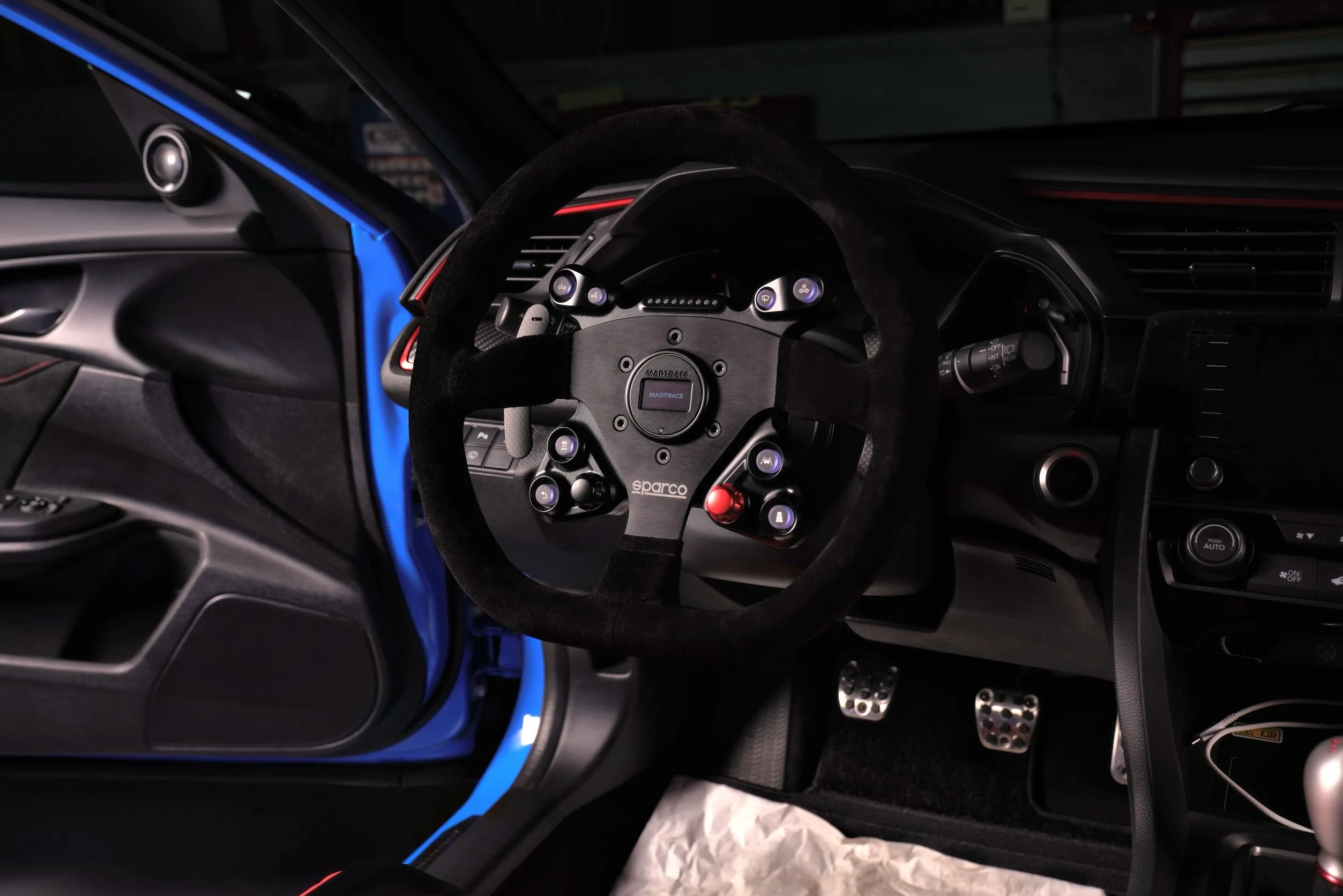 JQ Werks Madtrace 2代 Podium  賽用全取代方向盤控制器 適用:Toyota GR Yaris Gen1 Gen2