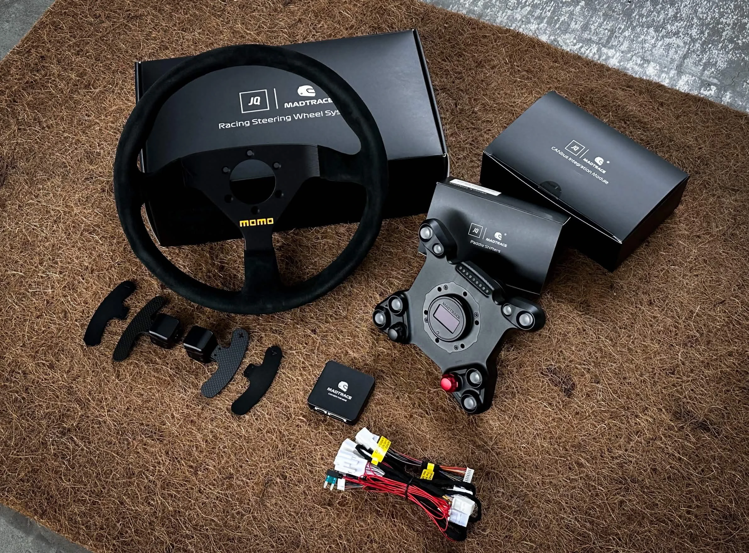 JQ Werks Madtrace賽用全取代方向盤控制器適用:MAZDA MX-5