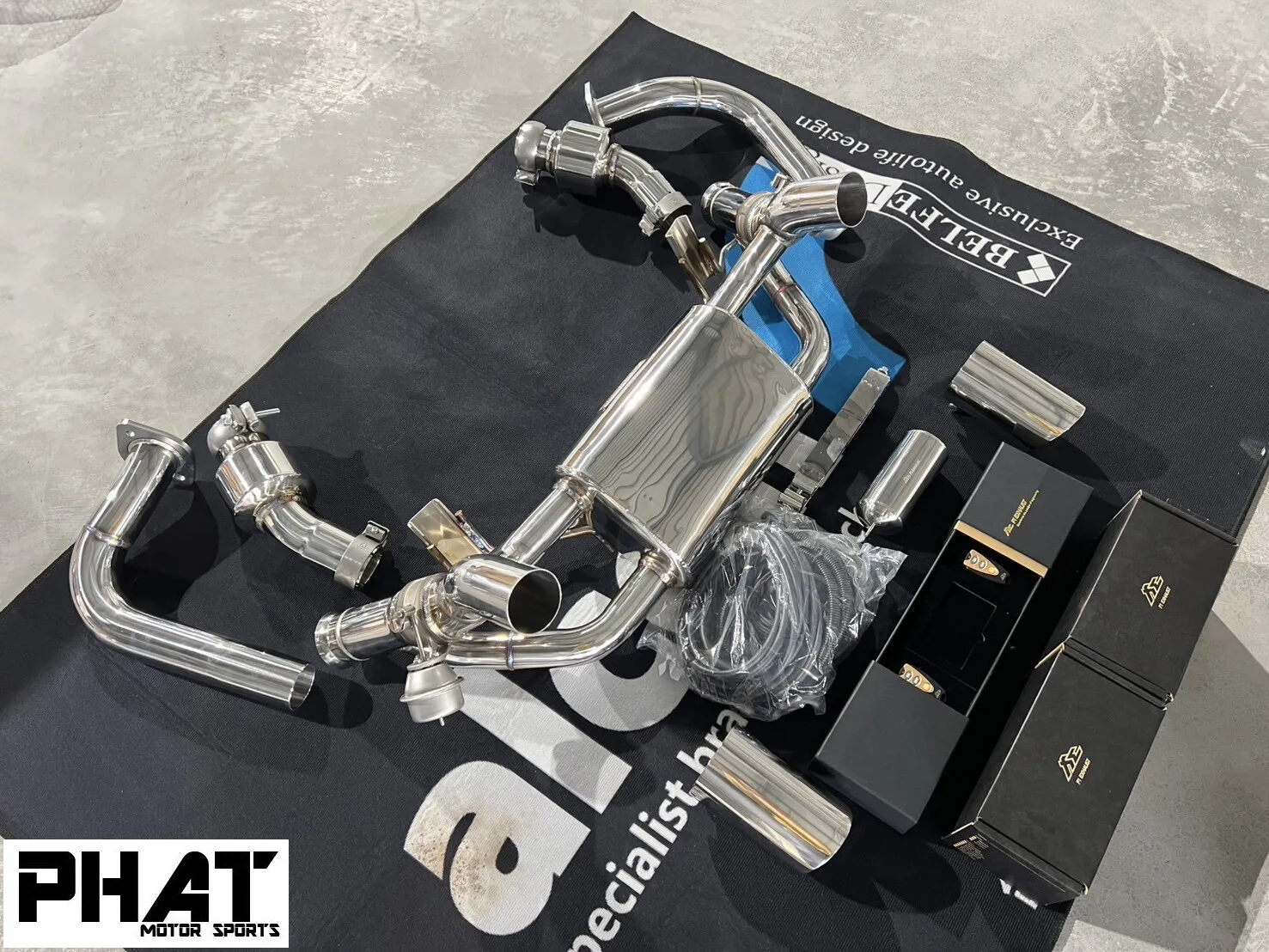 Fi EXHAUST Porsche 718 GTS 2.5 尾段排氣管