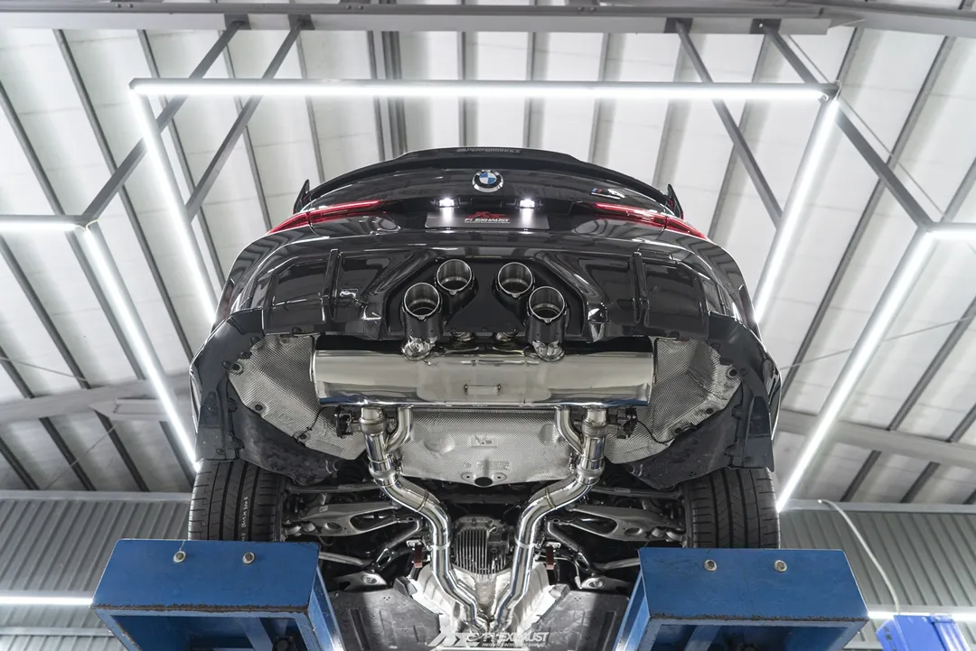 Fi EXHAUST BMW G80 M3 S58  中尾段排氣管